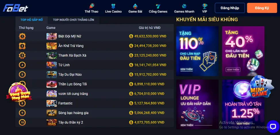 Banner khuyến mãi độc quyền cho game bắn cá tại 4twbet